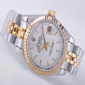 Rolex Datejust 116233 White Dial 26mm Silver Stainless Steel Strap Watch