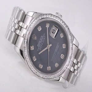 Rolex Datejust 116234 Silver Stainless Steel Strap Mens Round Watch