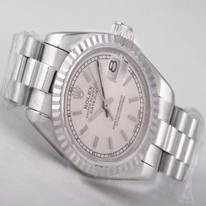 Rolex Datejust 116234 White Dial 26mm Silver Stainless Steel Strap Watch