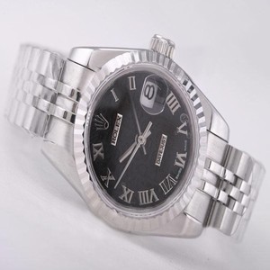 Rolex Datejust 116234BKRJ Black Dial Stainless Steel Bezel Automatic Watch