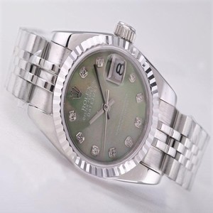 Rolex Datejust 116234BLDJ Stainless Steel Case Round Womens Watch