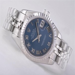Rolex Datejust 116234BUR Automatic Blue Dial Stainless Steel Bezel Watch