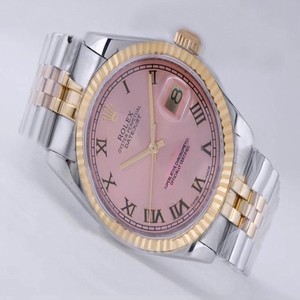 Rolex Datejust 116234BUR Stainless Steel with 18k Gold Bezel Mens Watch