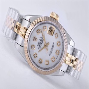Rolex Datejust 116234WGMD Stainless Steel with 18k Gold Bezel Womens Watch