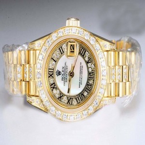 Rolex Datejust 116244BKRO Stainless Steel with 18K Gold and Diamond Bezel Stainless Steel Case Watch