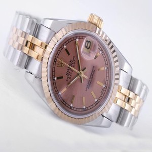 Rolex Datejust 118239 26mm Womens Silver 18k Gold Strap Watch
