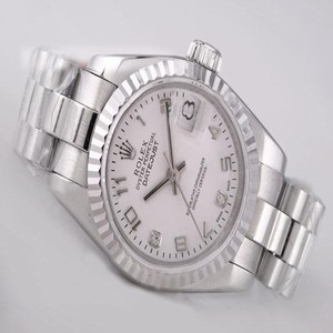 Rolex Datejust 118239 Silver Stainless Steel Strap 26mm White Dial Watch
