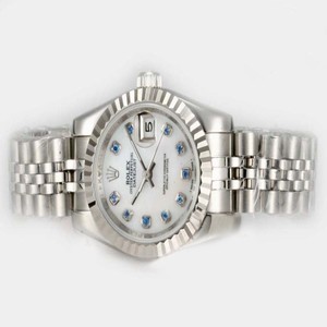 Rolex Datejust 16030 Round Stainless Steel Case Midsize Watch
