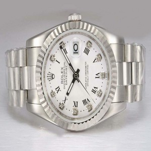 Rolex Datejust 16200 Man:36mm / Lady:26mm Silver Stainless Steel Strap Midsize Watch