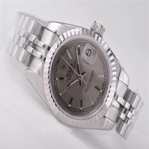 Rolex Datejust 16234 Mens Stainless Steel Bezel Silver Stainless Steel Strap Watch