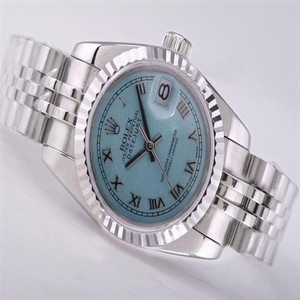 Rolex Datejust 16234 Stainless Steel Bezel Blue Dial Automatic Watch