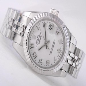 Rolex Datejust 16234 White Dial Stainless Steel Bezel Automatic Watch