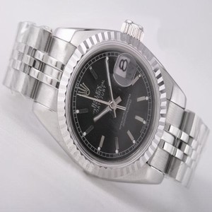 Rolex Datejust 16234 Womens Silver Stainless Steel Strap Watch