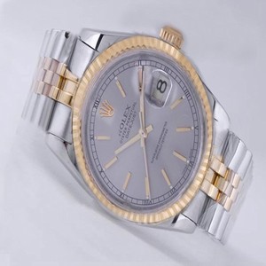 Rolex Datejust 1630 Stainless Steel with Rose Gold Bezel Automatic Watch
