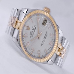 Rolex Datejust 1630 White Dial Stainless Steel Case Round Watch