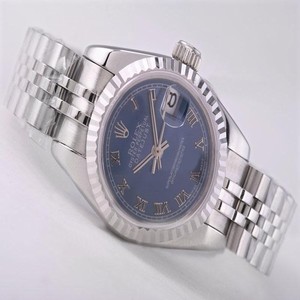 Rolex Datejust 2671 Silver Stainless Steel Strap Stainless Steel Bezel Womens Watch