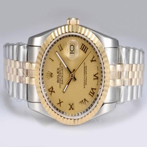 Rolex Datejust 2836 Mens Automatic Stainless Steel Bezel Watch