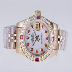 Rolex Datejust 6917 Gold 18k Gold Strap Man:36mm / Lady:26mm White Dial Watch