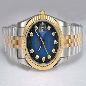 Rolex Datejust 69173 Blue Dial Stainless Steel Case Round Watch