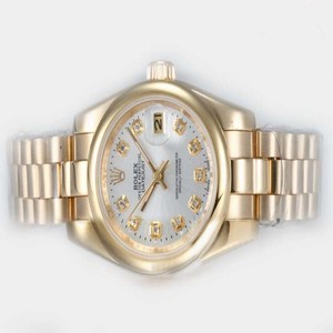 Rolex Datejust 69178 Gold Rose Gold Strap Man:36mm / Lady:26mm Midsize Watch