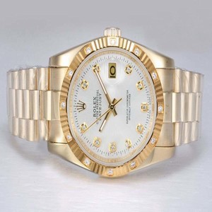 Rolex Datejust 69288 Man:36mm / Lady:26mm Gold 18k Gold Strap Midsize Watch