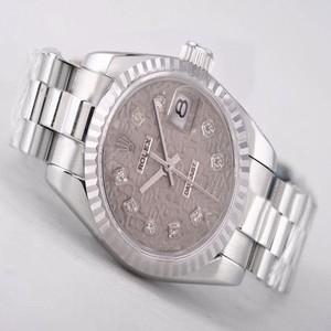 Rolex Datejust 79174 Automatic Womens Stainless Steel Bezel Watch