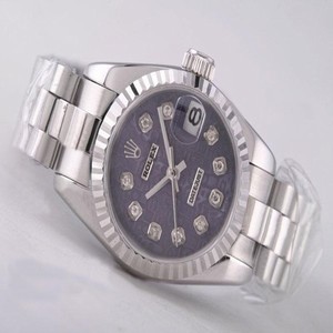 Rolex Datejust 79174 Round Blue Dial Silver Stainless Steel Strap Watch