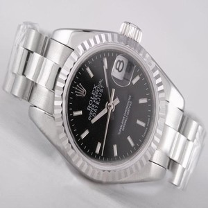 Rolex Datejust 79174 Round Silver Stainless Steel Strap Womens Watch