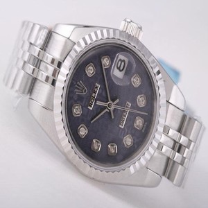 Rolex Datejust 79174 Round Yellow Stainless Steel Strap Blue Dial Watch