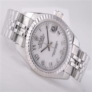 Rolex Datejust 79174 Silver Stainless Steel Strap 26mm White Dial Watch