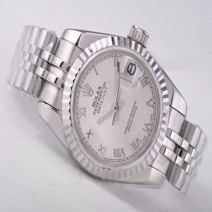Rolex Datejust 79174 Stainless Steel Bezel Stainless Steel Case White Dial Watch