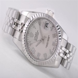 Rolex Datejust 79174 Stainless Steel Bezel White Dial Automatic Watch