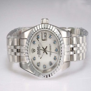 Rolex Datejust 79174 Stainless Steel Bezel White Dial Stainless Steel Case Watch