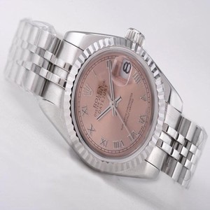 Rolex Datejust 79174 Stainless Steel Case 26mm Pink Dial Watch