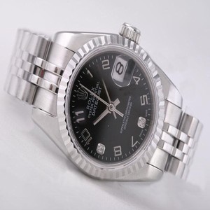 Rolex Datejust 79174 Stainless Steel Case Stainless Steel Bezel Womens Watch