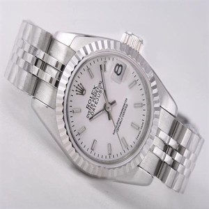 Rolex Datejust 79174 Stainless Steel Case White Dial Round Watch