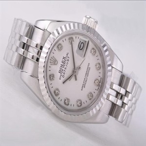 Rolex Datejust 79174 White Dial 26mm Silver Stainless Steel Strap Watch