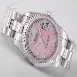 Rolex Datejust 79174 Womens Round Silver Stainless Steel Strap Watch