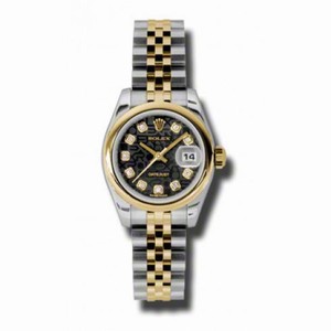 Rolex Datejust Automatic Stainless Steel 18kt Yellow Gold Jubilee Ladies Watch 179163BKJDJ