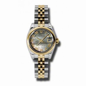 Rolex Datejust Automatic Stainless Steel 18kt Yellow Gold Jubilee Ladies Watch 179163BKMRJ