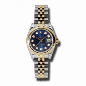 Rolex Datejust Automatic Stainless Steel 18kt Yellow Gold Jubilee Ladies Watch 179163BLDJ