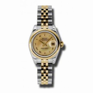 Rolex Datejust Automatic Stainless Steel 18kt Yellow Gold Jubilee Ladies Watch 179163CMRJ