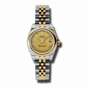 Rolex Datejust Automatic Stainless Steel 18kt Yellow Gold Jubilee Ladies Watch 179163CRJ