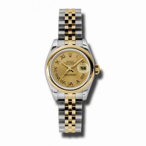 Rolex Datejust Automatic Stainless Steel 18kt Yellow Gold Jubilee Ladies Watch 179163CSBRJ