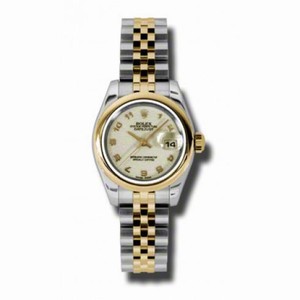 Rolex Datejust Automatic Stainless Steel 18kt Yellow Gold Jubilee Ladies Watch 179163IJAJ