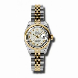 Rolex Datejust Automatic Stainless Steel 18kt Yellow Gold Jubilee Ladies Watch 179163IPRJ