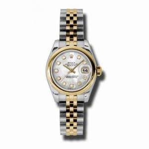 Rolex Datejust Automatic Stainless Steel 18kt Yellow Gold Jubilee Ladies Watch 179163MDJ