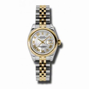 Rolex Datejust Automatic Stainless Steel 18kt Yellow Gold Jubilee Ladies Watch 179163MRJ
