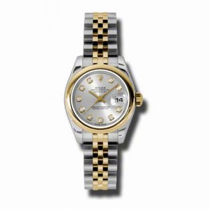 Rolex Datejust Automatic Stainless Steel 18kt Yellow Gold Jubilee Ladies Watch 179163SDJ