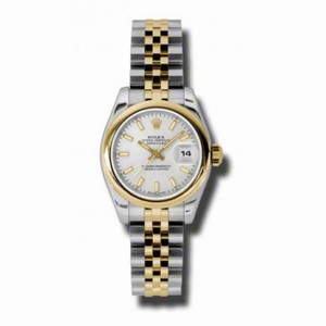 Rolex Datejust Automatic Stainless Steel 18kt Yellow Gold Jubilee Ladies Watch 179163SSJ